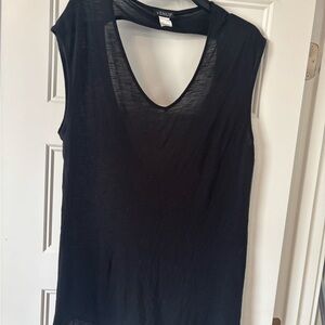 VENUS Black  Swim Coverup
